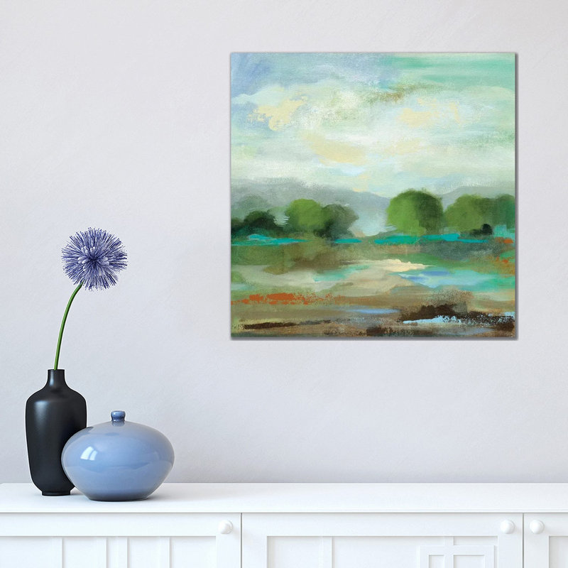 Unexpected Clouds I by Silvia Vassileva - Wrapped Canvas Painting, 45.72 cm H x 45.72 cm W