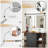  Rectangle Modern Solid Wood Farmhouse Accent Mirror-1925107319-1925107304