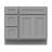36'' Single Bathroom Vanity Base Only-93719233