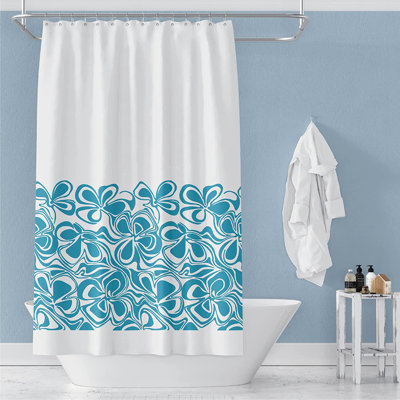 13 Piece Polyester Shower Curtain Set