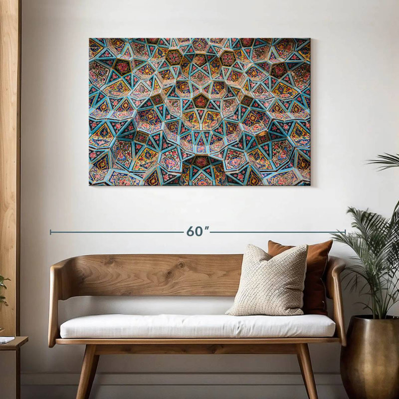 Plafond Lilie Nasir Al Molk, H 30 po x l 45 po