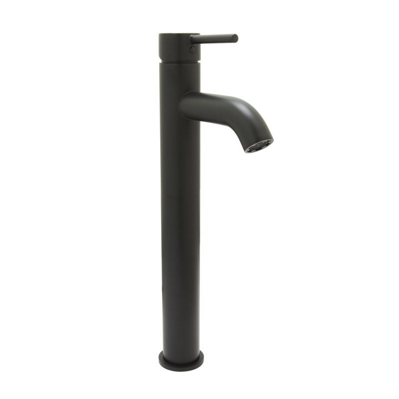 Vessel Bathroom Sink Faucet, Matte Black