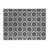 Motif géométrique gris anthracite