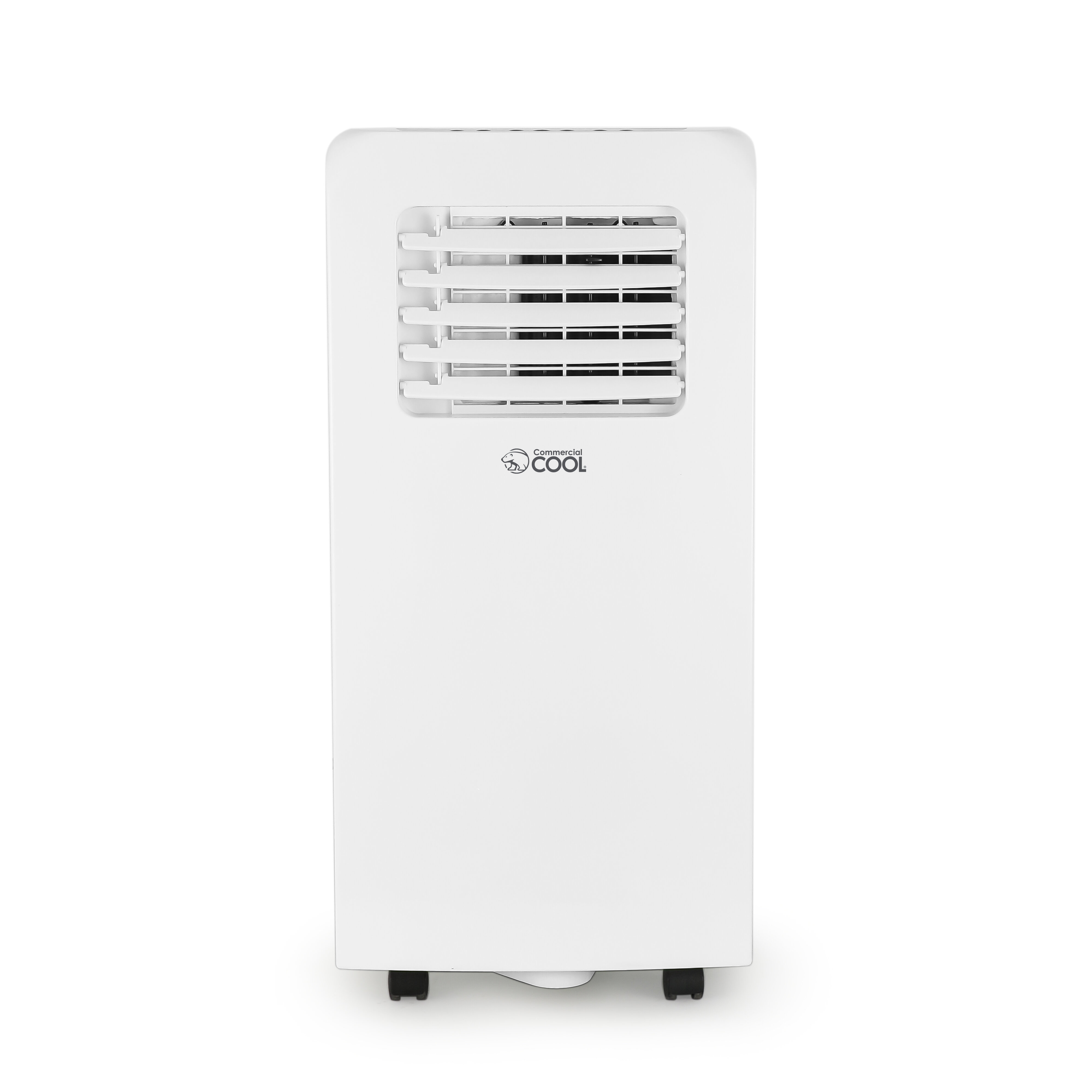 commercial cool 8000 btu portable air conditioner with remote white