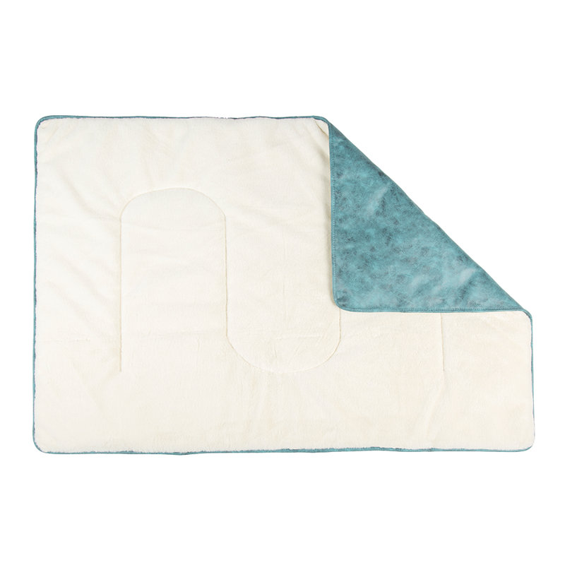 Knightsbridge Polyester Pet Bed, Turquoise