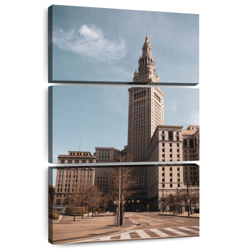 Lilie Downtown Cleveland, 65" H x 42" W