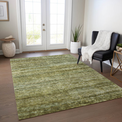 Tapis intérieur / extérieur vert Terrae 