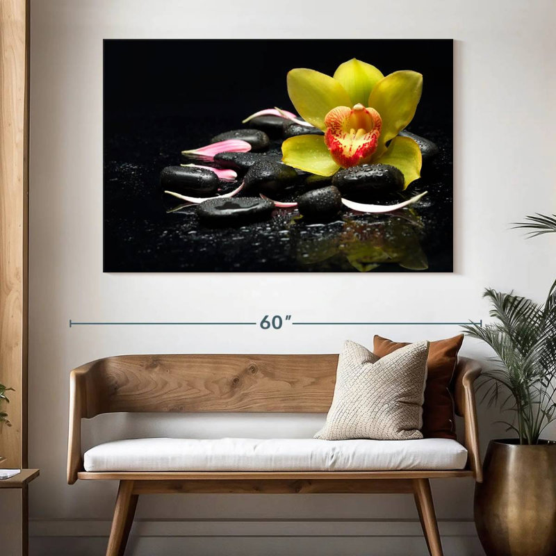 Pierres de spa Harnek Orchid, H 34 po x l 51 po