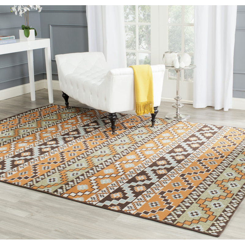 Northpoint Ikat Indoor/Outdoor Area Rug, Rectangle 9' x 12'