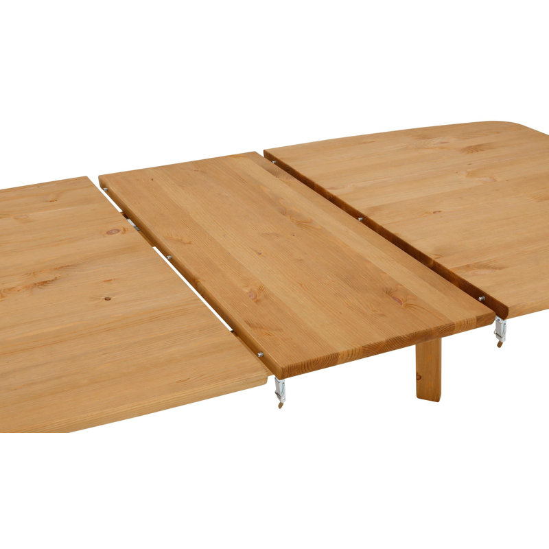 Swissvale Pine Solid Wood Dining Table, Natural