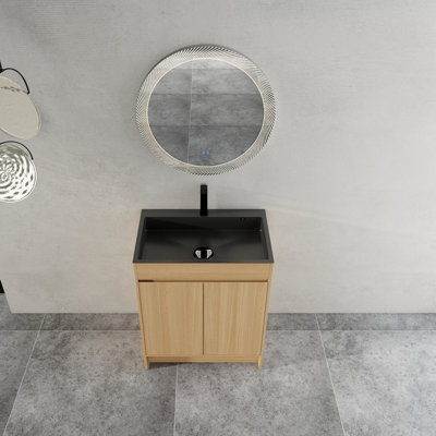 Freestanding Bathroom Vanity / Laundry Utility Cabinet