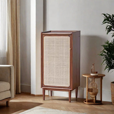 Armoire à chaussures en rotin