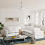 Canapé modulaire rembourré 5 pièces Jossa-1838192826