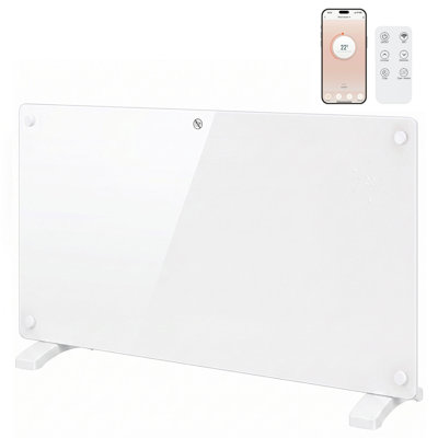 HOMCOM 1500 BTU Electric High Efficiency Panel Space Heater