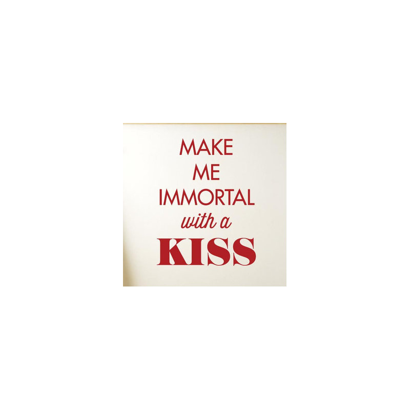 Wall Decal, Large, Dark Red