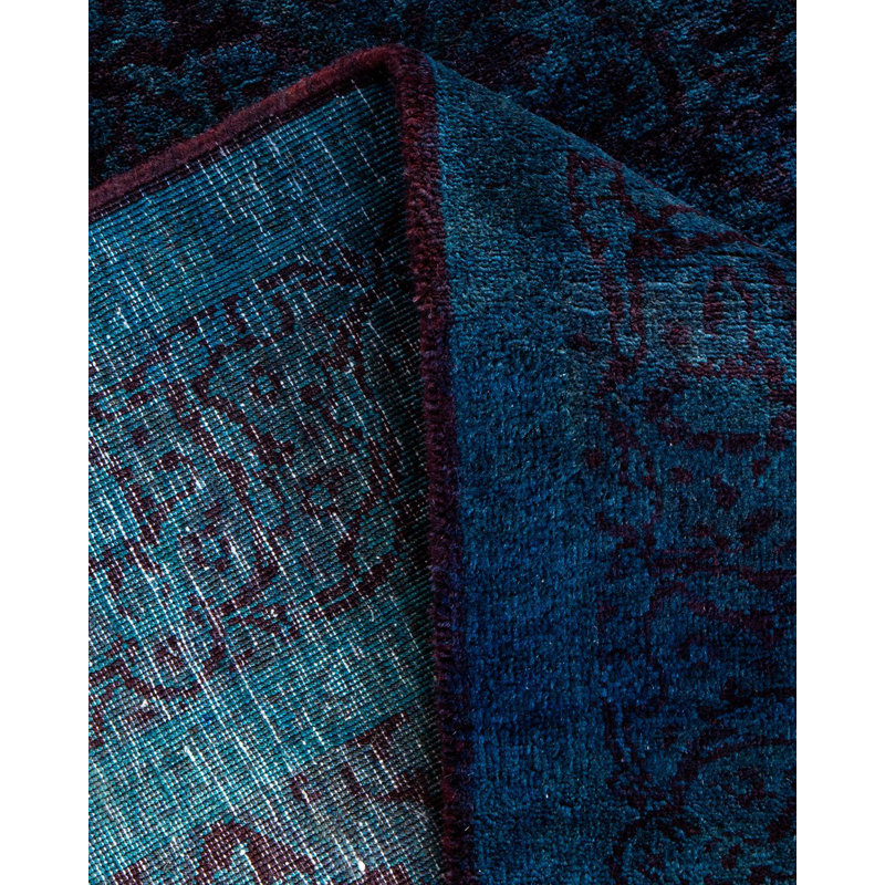 Fine Vibrance One-of-a-Kind 4' 2" X 5' 7" Hand Knotted Area Rug