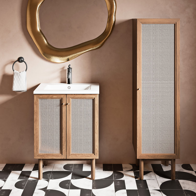 Armoire à linge classe 15,5 x 15 x 60 classe en chêne Toppan Classe, Chêne