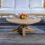 Provence Outdoor Round Teak Coffee Table