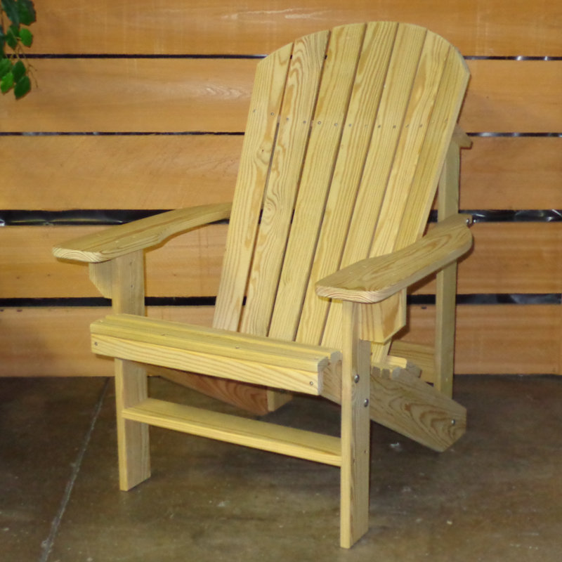 Chaise Adirondack en bois massif Altun