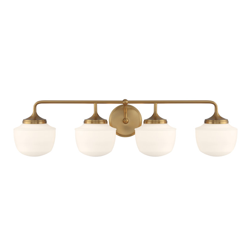 Cornwell 4 - Light Vanity Light, Antique Brass