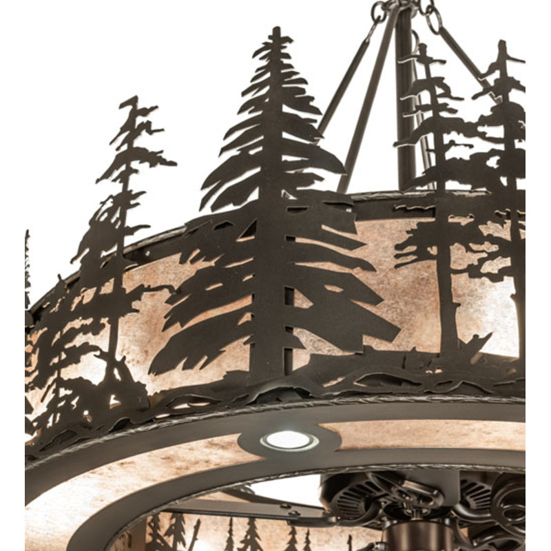 Tall Pines Downrod Ceiling Fan