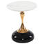 Table de bout ronde à piédestal