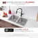 Stylish Avila 29" Dual-Mount Double Bowl Stainless Steel Kitchen Sink with Grids and Strainers