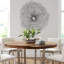 Frozen Fabric Upholstered Side Chair