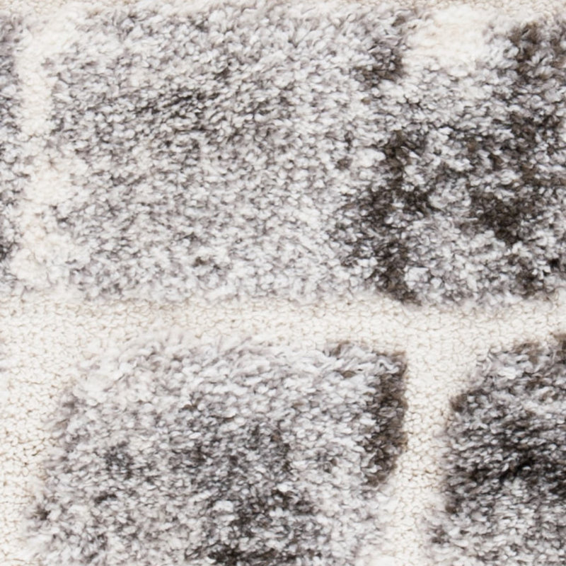 Eisley Shag Performance Abstract Rug, Round 6'7"