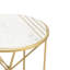 Marble Top End Table