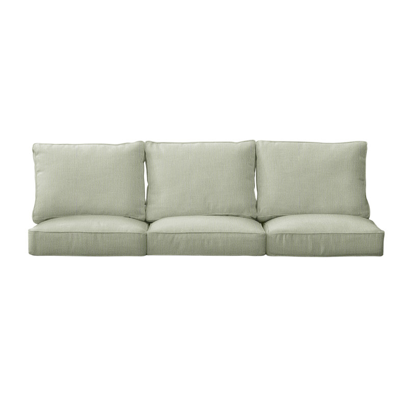 Ensemble de coussins de canapé Sunbrella, L 23 po x P 25 po, Vert