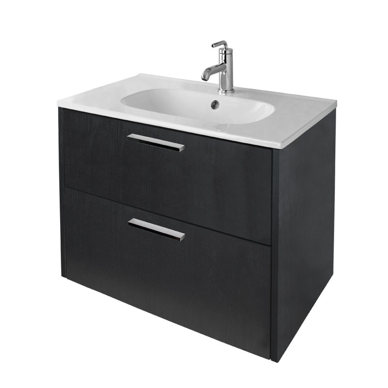 Aquatre 32.25'' W Vanity, Gloss Taupe, Brushed Gold, Triple