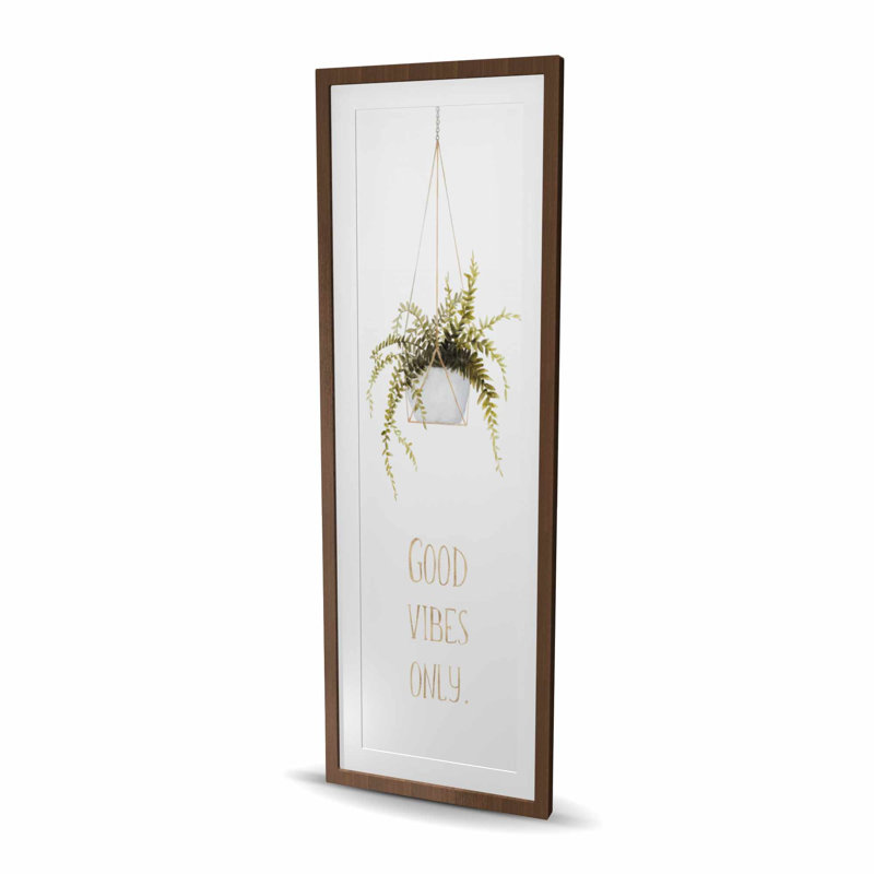 Good vibes only - Spiritual Bathroom, H 60 po x l 20 po