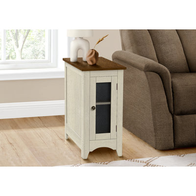 Accent Table, End Table, Side Table, Narrow, Nightstand, Bedroom, Storage, Transitional - Manufactured Wood/Manufactured Wood-Four Leg