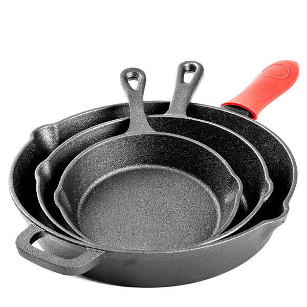 10-Inch Cast Iron Skillet - Won't Rust or Chip