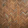 Eternal Chevron Oak Matte Porcelain Mosaic Tile