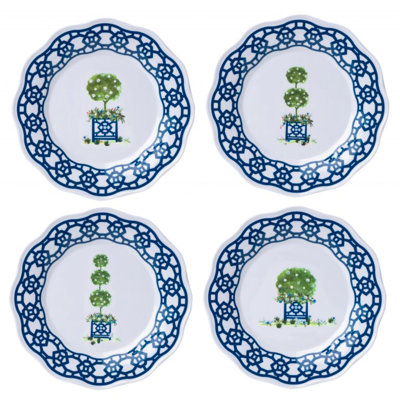 Tawann Melamine Salad Plates