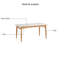 Simple modern rockplate dining table sets-106752034