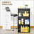 Modern Bar Table Counter Height Dining Table