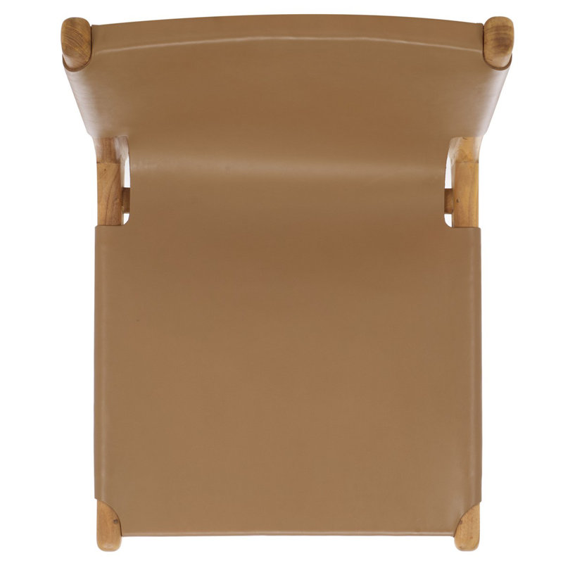 Cassaphina Leather Dining Chair, Brown