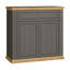 Archimbald Modern cottage style sideboard with 1 drawer and 2 doors, engineered wood, 98.9 cm W x 95.3 cm H x 43.5 cm D-124325362