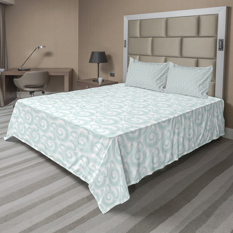Microfiber Sheet Set, Cal.King Sheet Set + Fitted Sheet + 2 Pillowcases