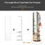 Miroir pleine grandeur avec cintre, combinant fonctionnalité et style pour une maison plus organisée et plus belle-91664249