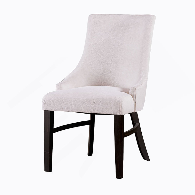 Chaise de salle à manger de style transitionnel 2 pièces