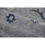 Tapis gris en laine noué à la main Hillier-58251597