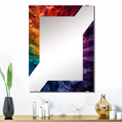 Mundt - Miroir mural fractal abstrait