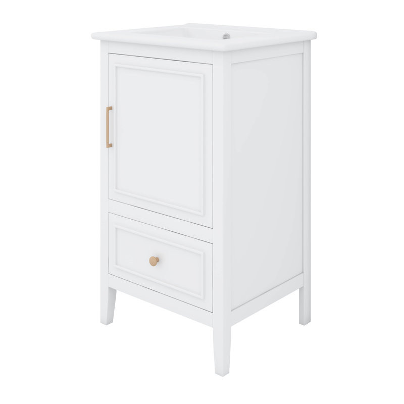 Petit meuble-lavabo 20 po avec lavabo