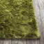 Mercury Textured Contemporary Green Area Rug-658598047