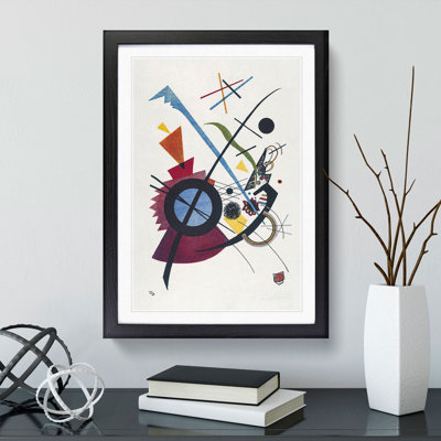 Violet by Wassily Kandinsky - Framed Print
