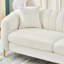 Causeuse en tissu 62,85 po Boucle-1091377975